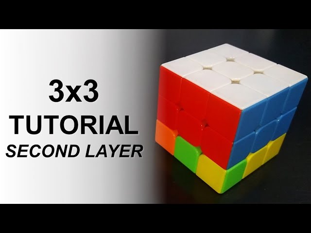How to Solve 3x3 Rubik's Cube Second Layer