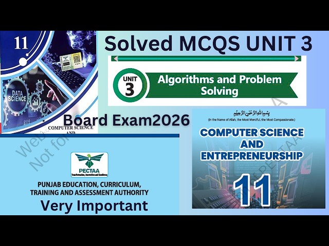 SOLVED MCQS UNIT3 Algorithm and Problem Solving.