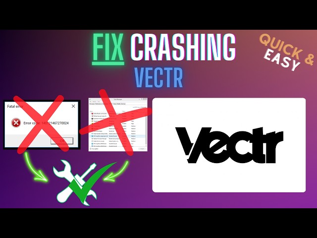 Vectr Keeps Crashing? Fix Freezing & Black Screen (2026)