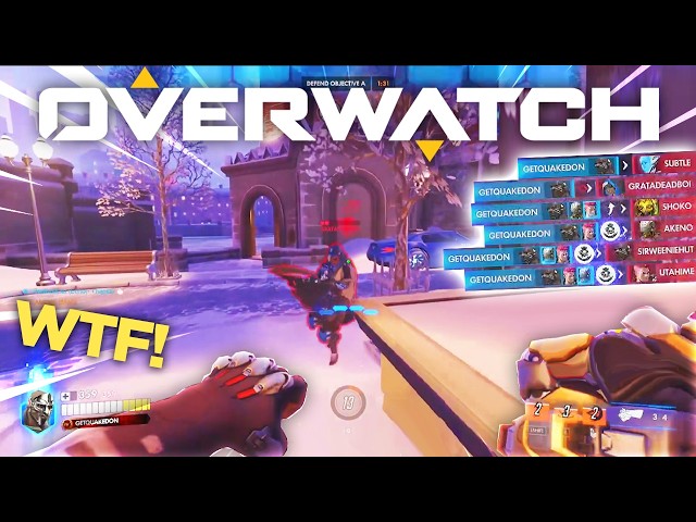 Overwatch MOST VIEWED Twitch Clips of The Week! #393