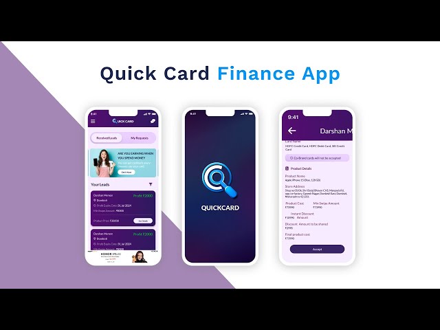 Quick Card App Explainer Video Designed and Developed by Studyleague IT Solutions