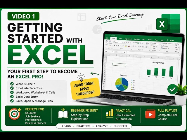 GETTING STARTED WITH EXCEL