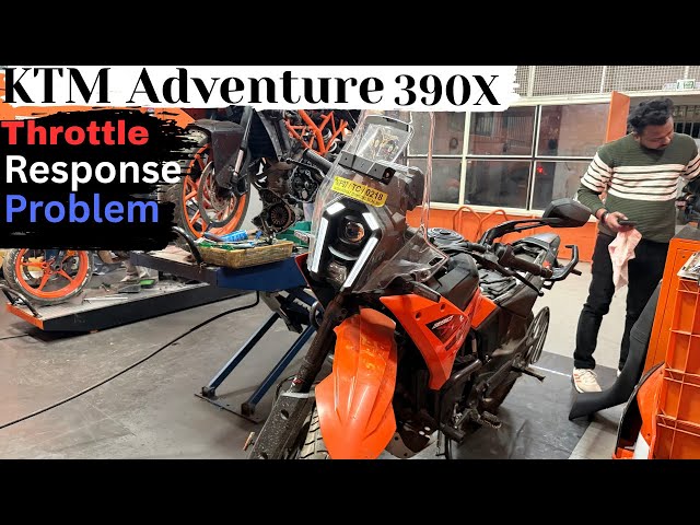 2026 All new KTM Adventure x390 Throttle Response Problem || Ride by wire problem || #ktmofficial 