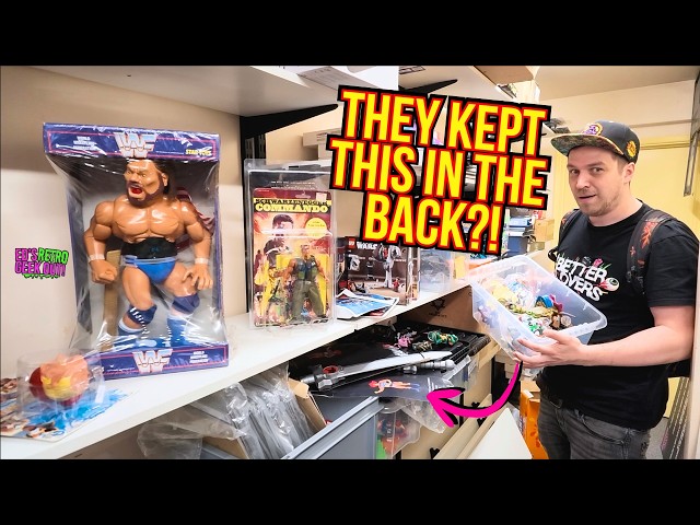 Toy Hunting in the UK! Retro By Ronnie & Back To The Retro Shops!