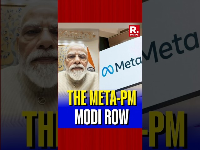 INDIA SUMMONS META — PM Modi's Facebook post removed, global head called to Delhi.