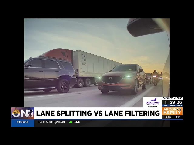 Arizona motorcyclists remain confused over controversial “lane filtering” law