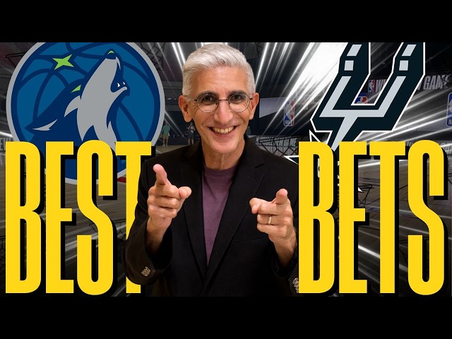 TUESDAY NBA Playoff BEST Bets! Timberwolves vs Spurs GAME 5