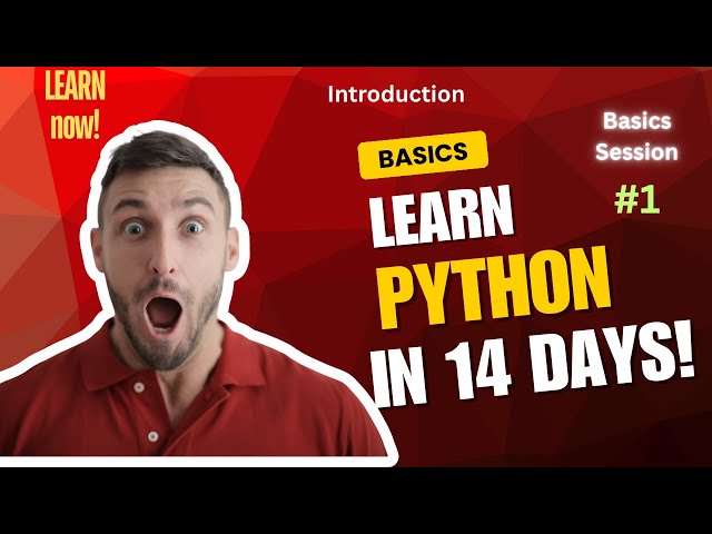 Python Basics Introduction Session