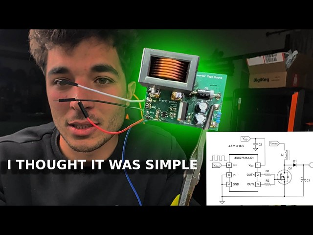 How I Built a DC-DC Boost Converter
