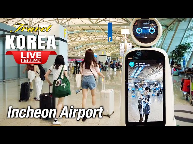 Live Seoul Tour 🇰🇷 Walking Tour Korea | Incheon International Airport Tour | Korean Travel Live