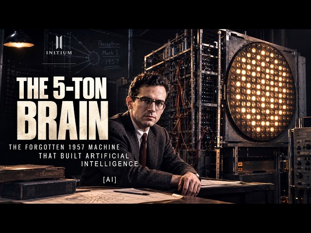AI Was Actually Built in 1957: The Forgotten 5 Ton Brain | INITIUM Documentary
