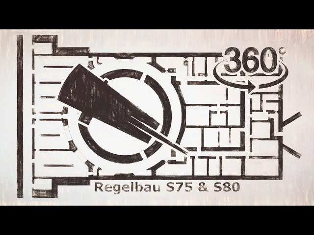 Exploring Regelbau S75 & S80: The Adolf Gun Bunker with 38 cm SK C/34 Naval Gun