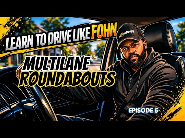 Learn to Drive Like Fohn | Episode 5 – Multilane Roundabouts