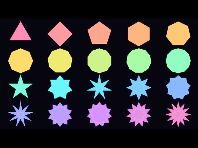I Turned 20 Math  Shapes Into Sound (And it's Polygonal )