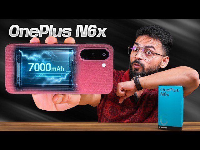 OnePlus N6x Unboxing ⚡️ | 7000mAh 🔋 | Dimensity 6360 Apex 🔥