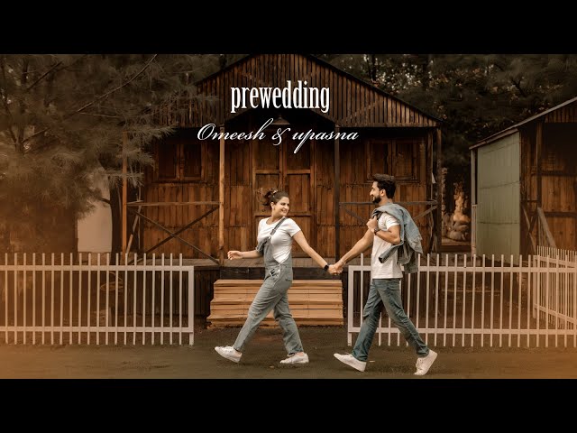 Prewedding Shoot 2025| Omeesh & Upasna | 4K Video | Lens Media Photography | Location Studio P3