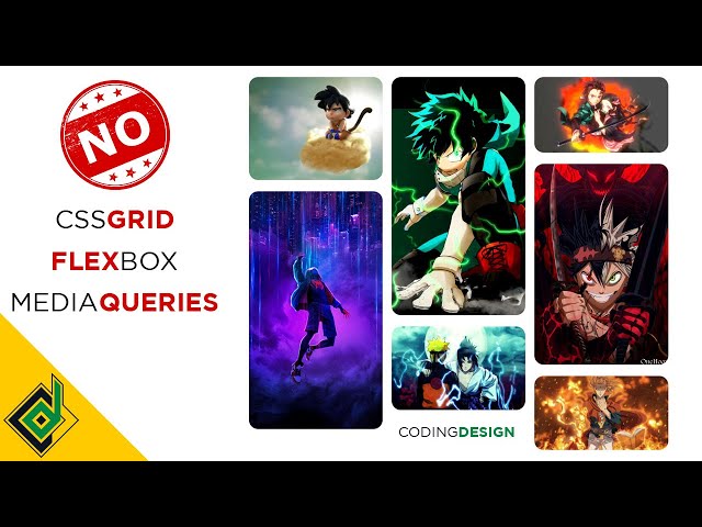 Responsive Masonry Image Gallery Like Pinterest, Pexels, Unsplash | Responsive Image Grid