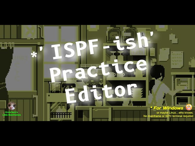 ISPF-'ish' Editors for PC