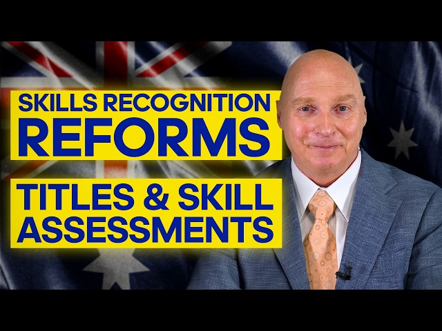 Australian Immigration News 11.4.26. 44% of Skilled Migrants are working below their skill levels!