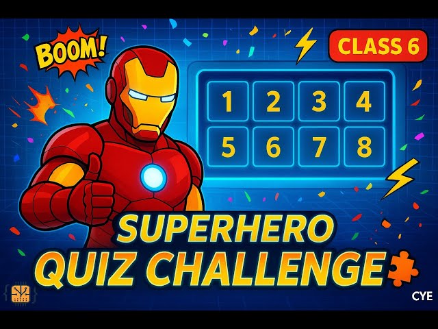 Class 6: Ironman Coding Quiz Challenge ⚡ | Kids Coding & Electronics Fun | CYE