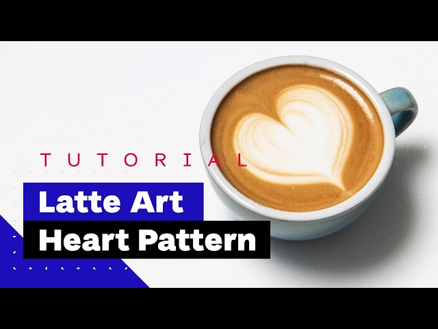 Latte Art For Beginners: How To Pour Heart (Latte Art Tutorial) 🖤