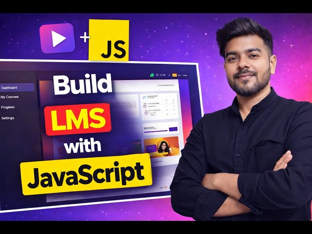 Build a Learning Management System (LMS) Using HTML CSS & JavaScript | Full Project