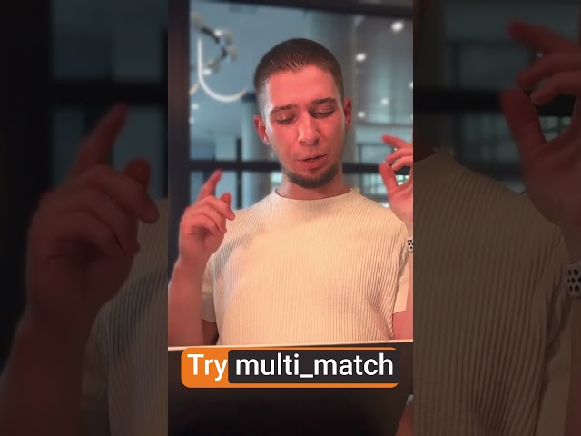 Ranked Search? Try Elasticsearch multi_match! 🎯