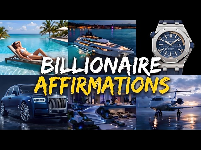 BILLIONAIRE: I AM Affirmations For  Wealth, Success & Abundance