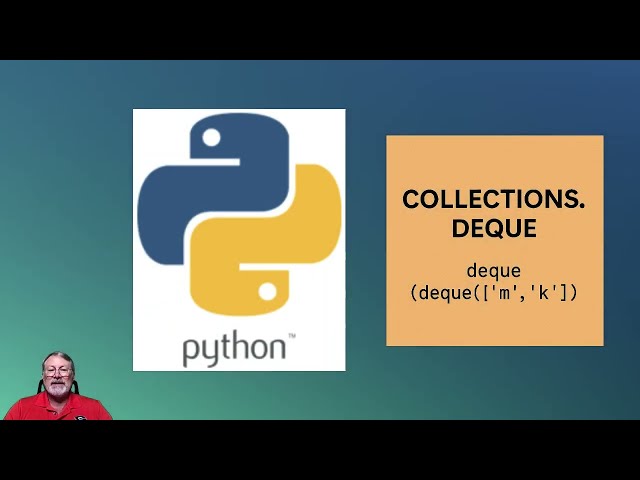 Python data types: deque