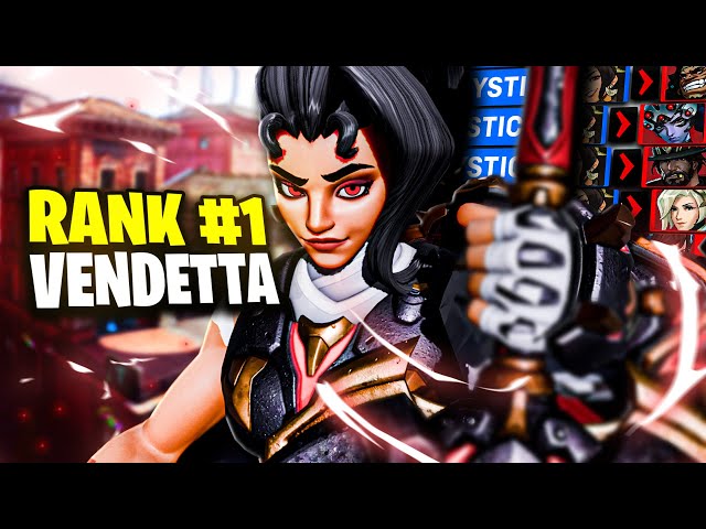HOW THE RANK #1 VENDETTA GOT 50 ELIMINATIONS IN ONE GAME (Overwatch)