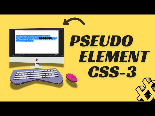 CSS Pseudo-Elements | HTML & CSS Tutorial In Tamil | #pseudoelement #cssselectors #css #html
