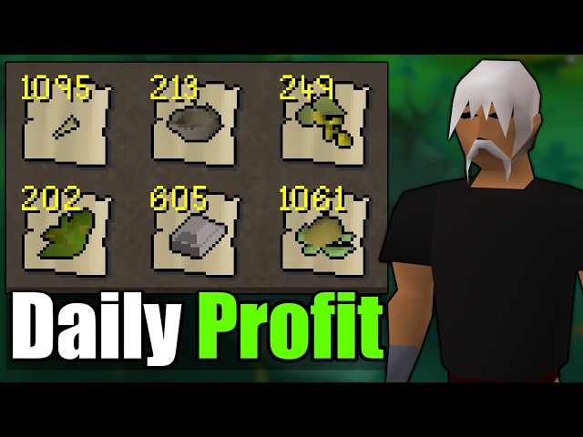BEST Low Level Passive Money Makers in OSRS! - Build your Bank While Offline!