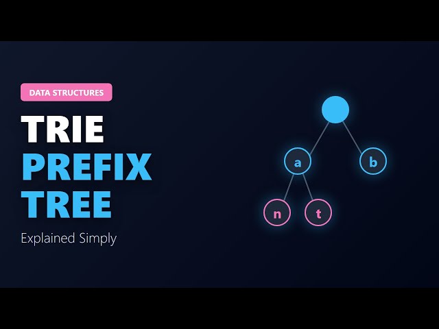 Trie Data Structure Explained | Prefix Trees for Beginners