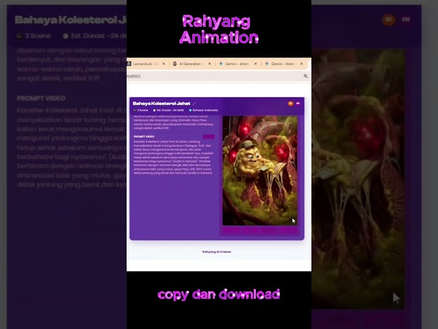 TUTOR MUDAH ANIMASI FLOWS AI : Rahyang Animation