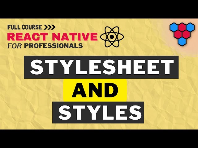 React Native StyleSheet, style prop and styles