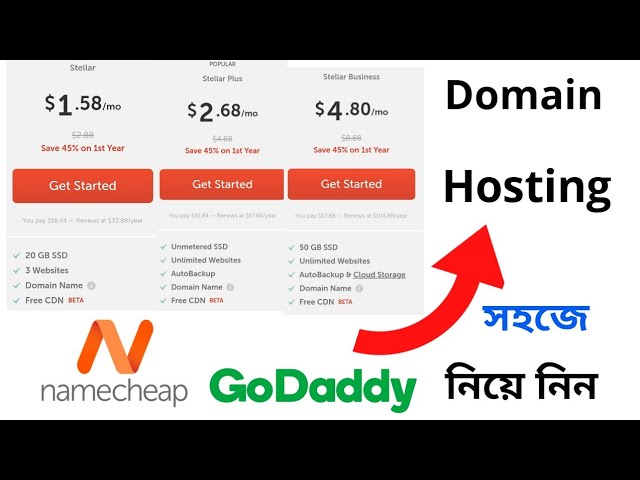 How to Buy Domain and Hosting From Namecheap।। Bangladesh Cheap Web Hosting Services Provider.