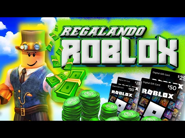🎁 REGALANDO CÓDIGOS DE ROBLOX 🔴 EN VIVO A TODOS LOS SUBS! 🔴 (ROBUX GRATIS) 🤑TARJETAS ROBLOX GRATIS