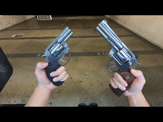 Colt King Cobra vs Colt Python (.357 Magnum vs .38 Special)