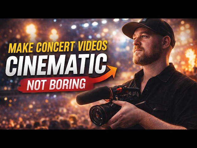 Anyone Can Record a Concert… Filmmakers Do This Instead