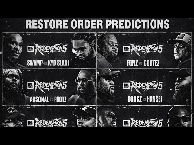 THE RESTORE ORDER PODCAST "URL REDEMPTION" PREDICTIONS + MORE