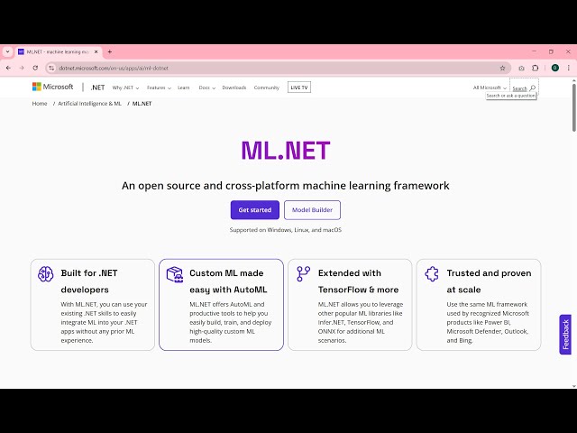 ادخل عالم Machine Learning بـ C# مع ML.NET – البداية من الموقع الرسمي!"