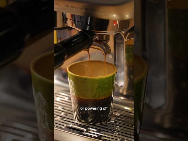 Take REMOTE CONTROL of your espresso machine 😮☕️ #BrevilleAU