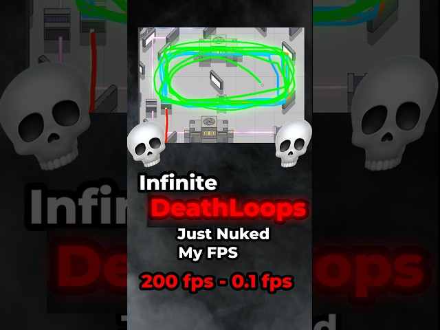 Infinite Death LOOPS just nuked my games FPS #gamedev