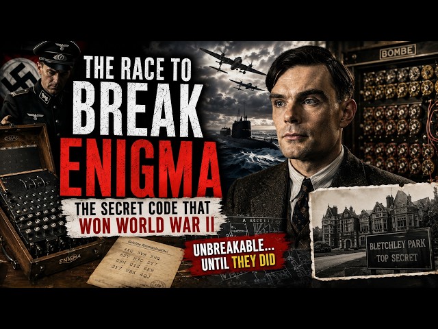 The Race to Break Enigma: The Secret Code That Won World War II | Alan Turing & Bletchley Park