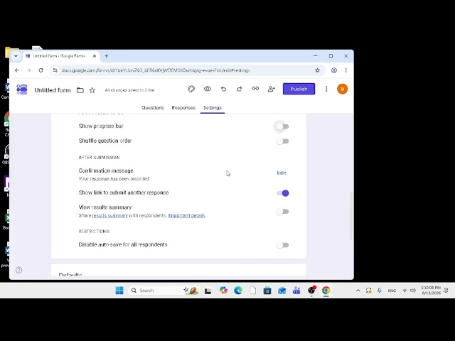 How to Create Google Form | Complete Tutorial for Screen Reader Users | Sulabh Sahayak