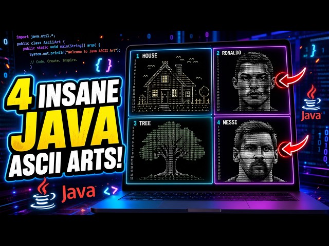 Programming Art: Drawing Ronaldo and Messi with Java