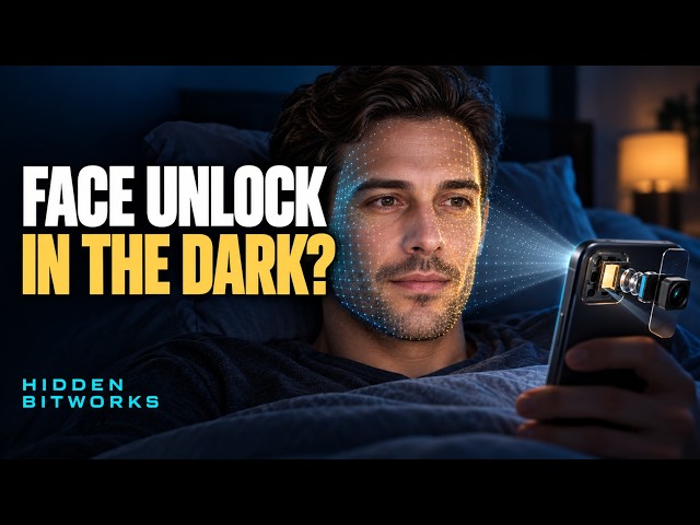 How Face Unlock Sees You in the Dark
