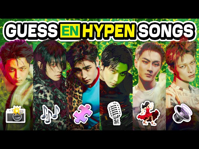 GUESS ENHYPEN SONGS 🟠 RANDOM RULES 🔥Are you a real ENGENE? | KPOP QUIZ