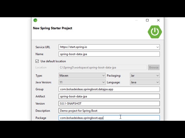 Creando proyecto JPA