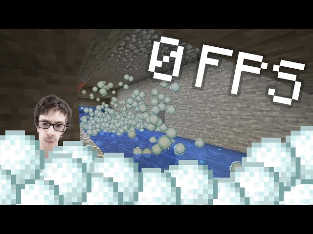 Lagging a Pay-to-Win Minecraft Server With Thousands of Snowballs